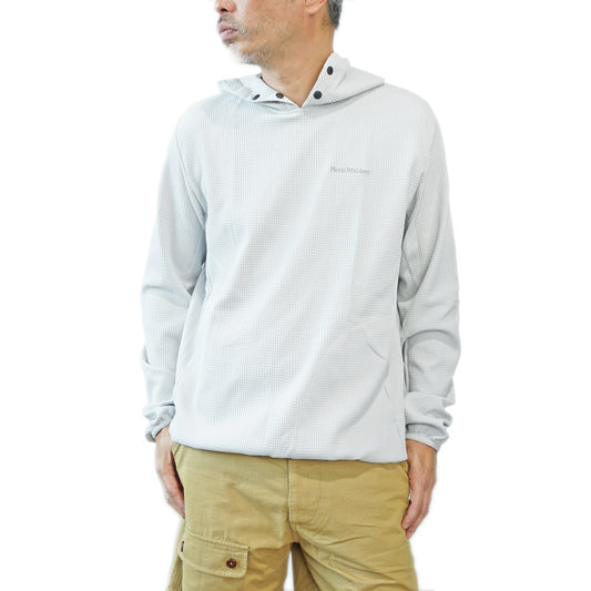 Metal Resident Cycling Waffle Sweat Hoodie Metallic