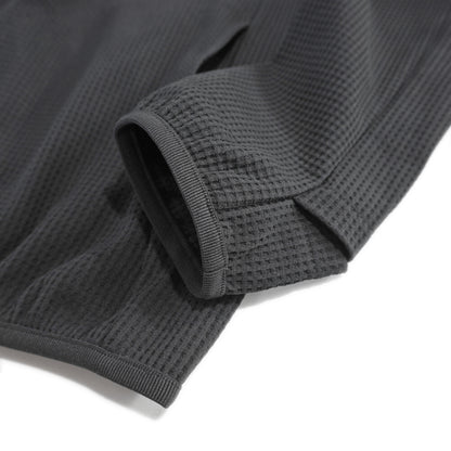 Metal Resident Cycling Waffle Sweat Hoodie Black