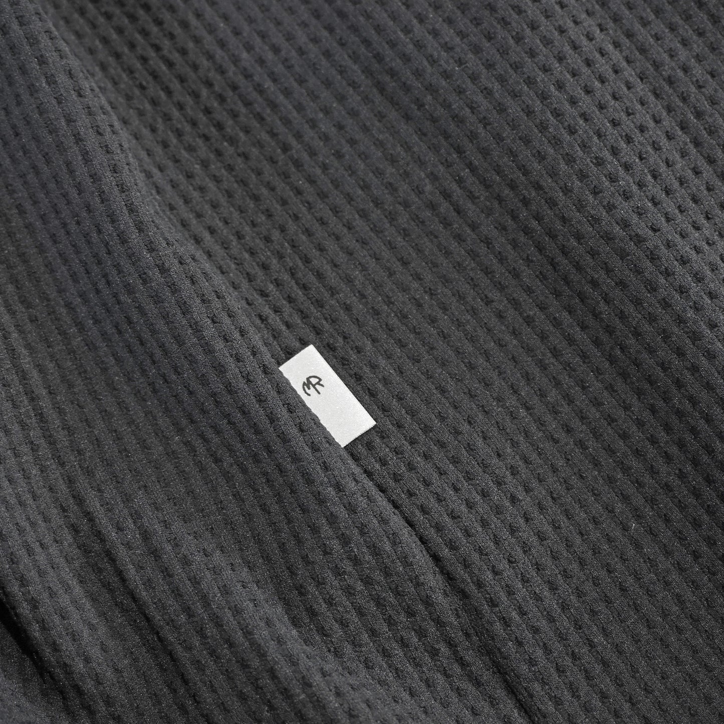 Metal Resident Cycling Waffle Sweat Hoodie Black