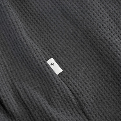 Metal Resident Cycling Waffle Sweat Hoodie Black