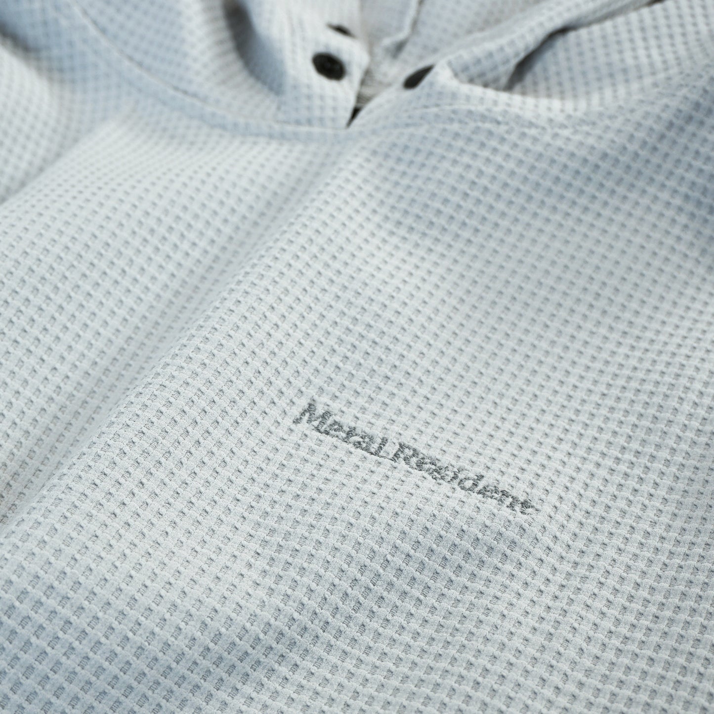 Metal Resident Cycling Waffle Sweat Hoodie Metallic