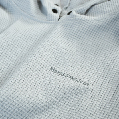 Metal Resident Cycling Waffle Sweat Hoodie Metallic