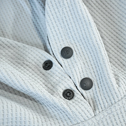 Metal Resident Cycling Waffle Sweat Hoodie Metallic