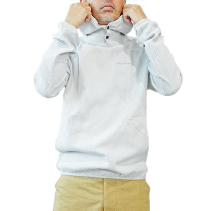 Metal Resident Cycling Waffle Sweat Hoodie Metallic