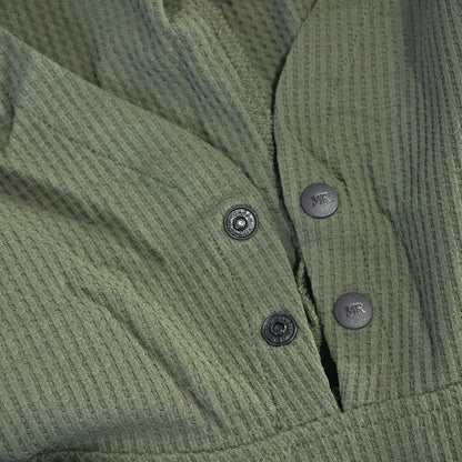 Metal Resident Cycling Waffle Sweat Hoodie Olive