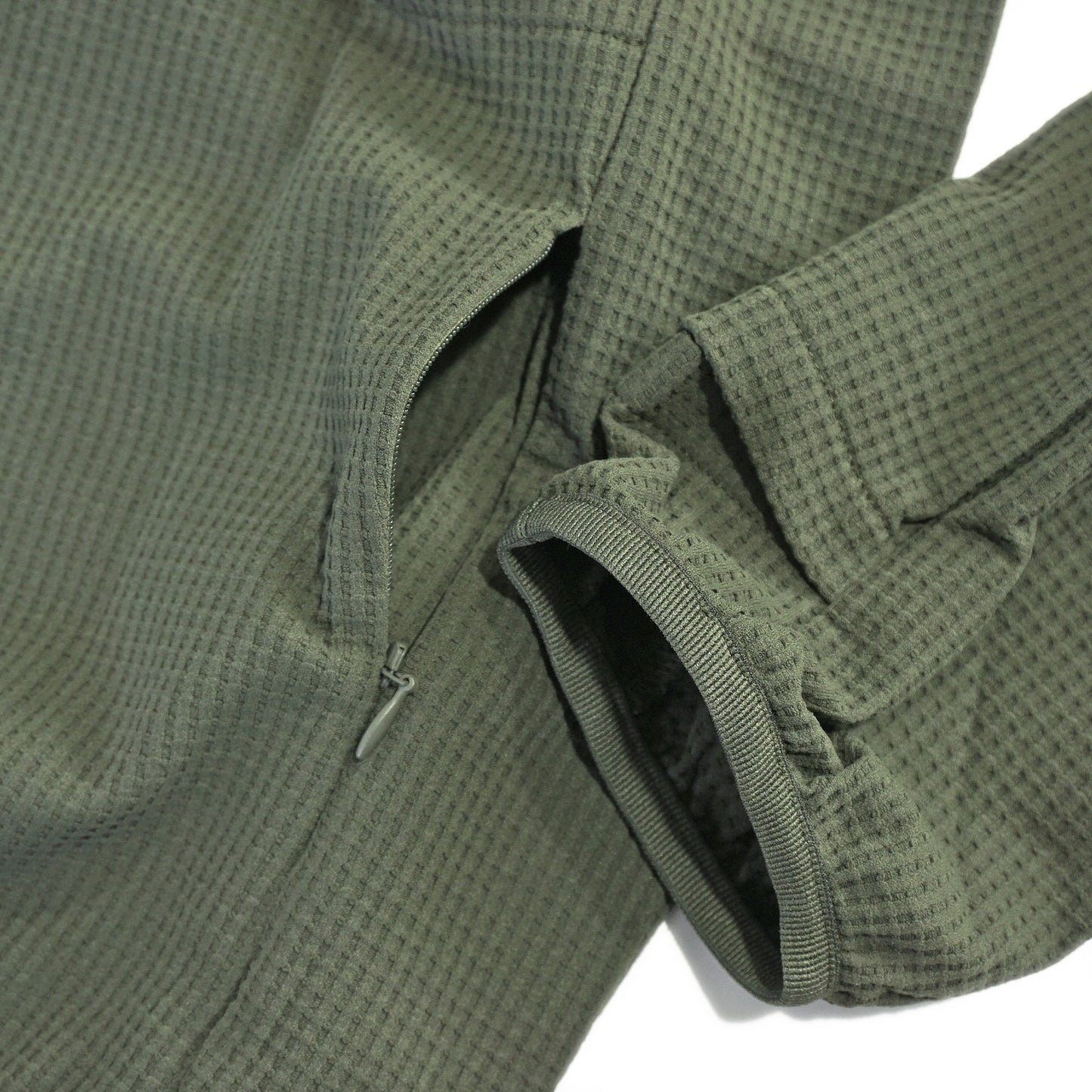 Metal Resident Cycling Waffle Sweat Hoodie Olive