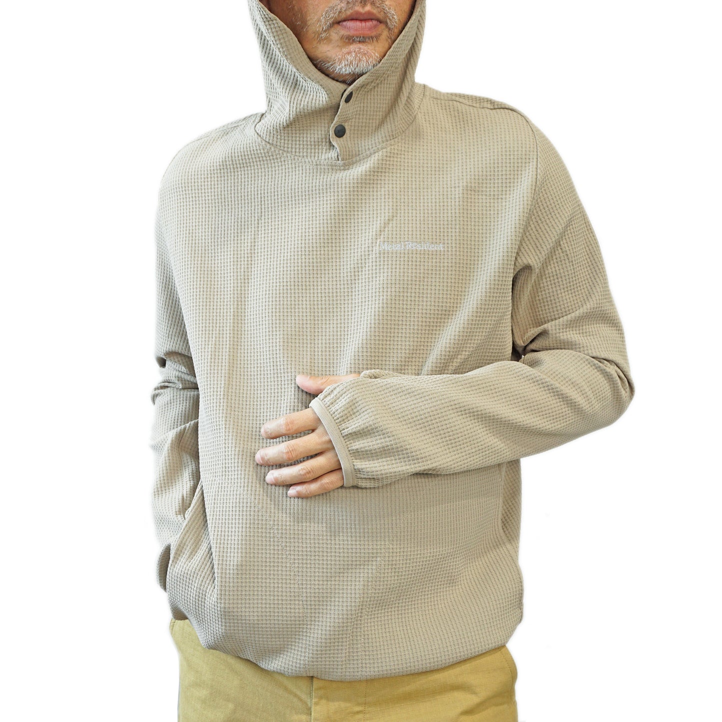 Metal Resident Cycling Waffle Sweat Hoodie Sahara