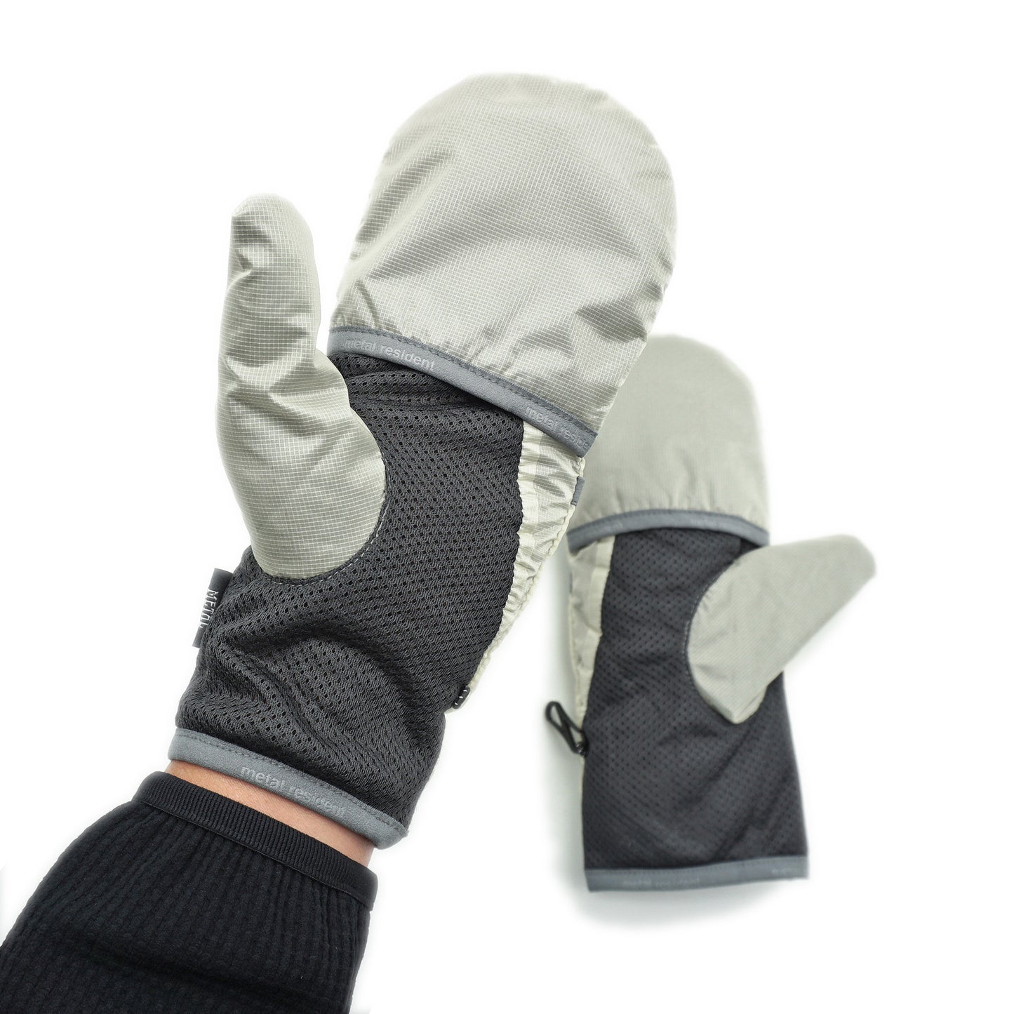 Metal Resident Lightweight OCTA Fleece Gloves Aurora White