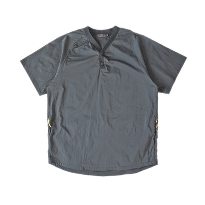 VIAE Riding Henley Short Sleeve Shirt Black