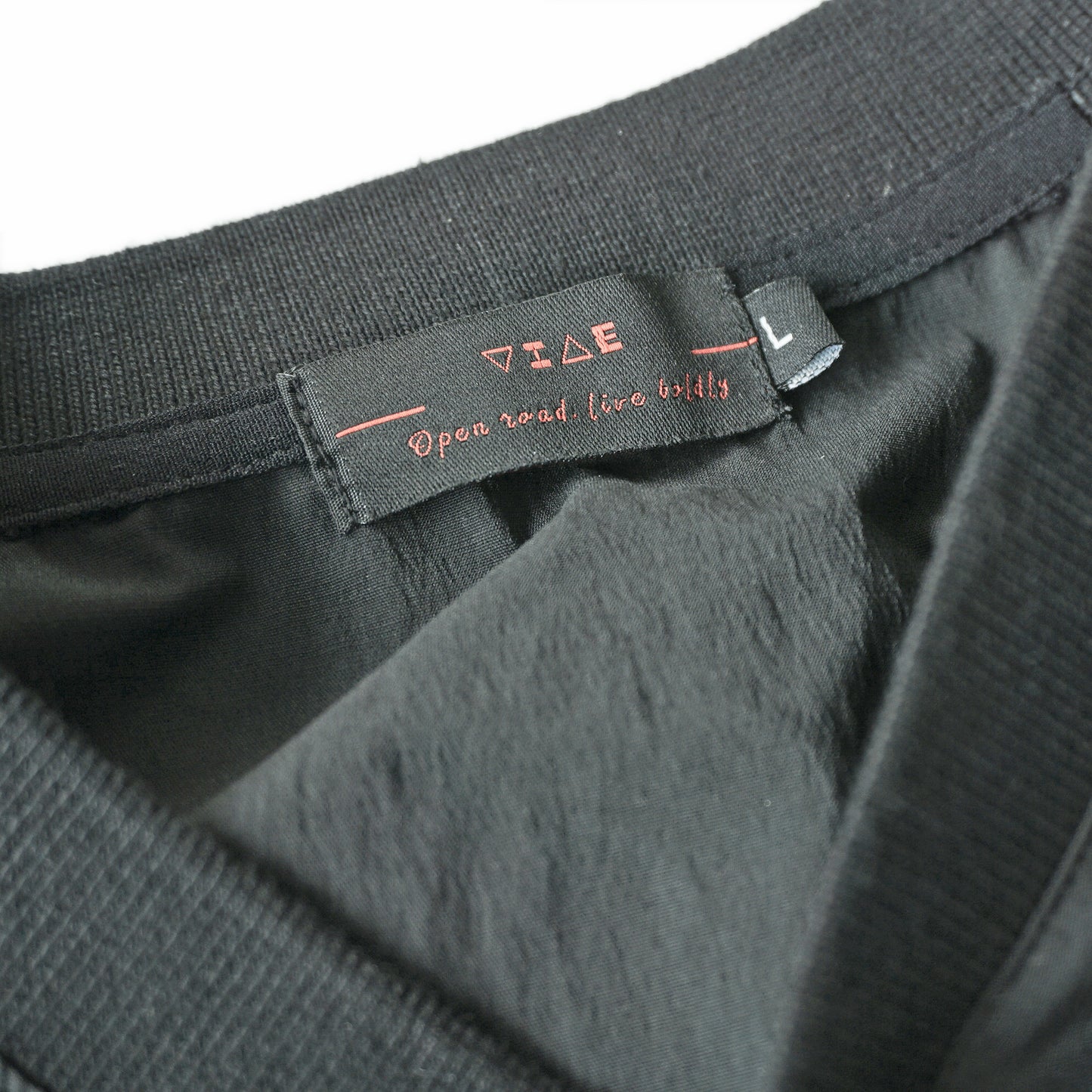 VIAE Riding Henley Long Sleeve Shirt Black