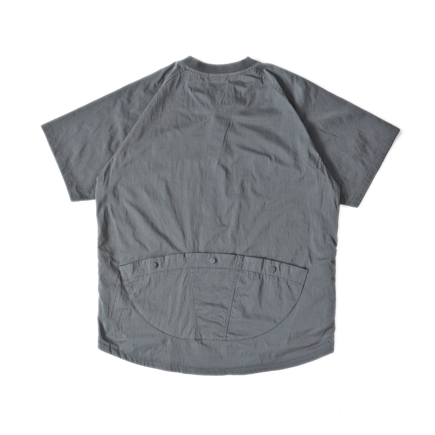 VIAE Riding Henley Short Sleeve Shirt Black