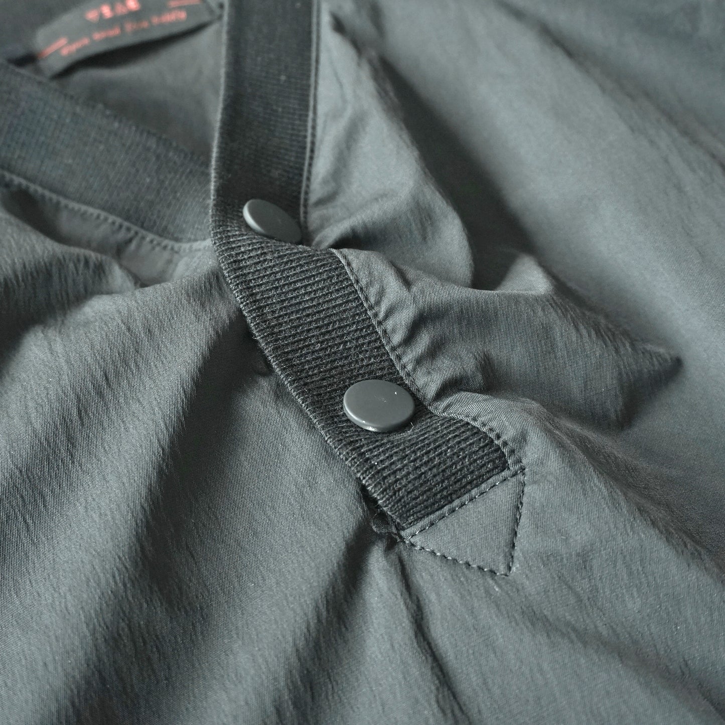 VIAE Riding Henley Short Sleeve Shirt Black