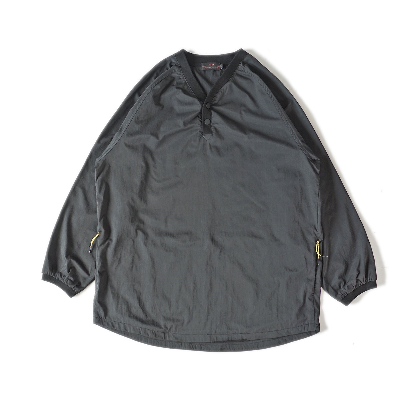 VIAE Riding Henley Long Sleeve Shirt Black