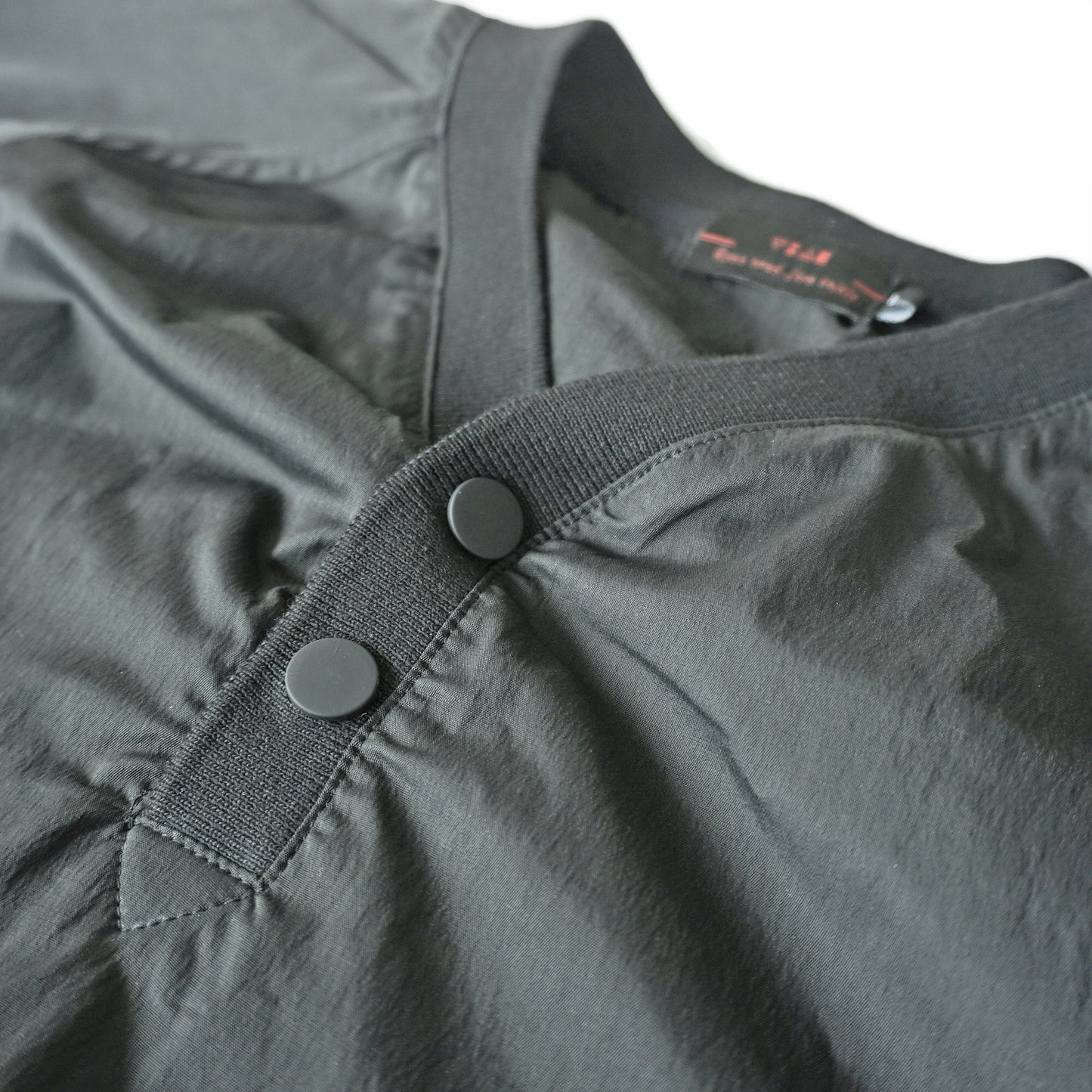 VIAE Riding Henley Long Sleeve Shirt Black