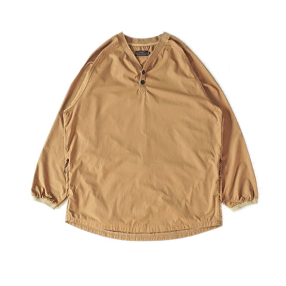 VIAE Riding Henley Long Sleeve Shirt Brown