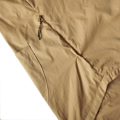 VIAE Riding Henley Long Sleeve Shirt Brown