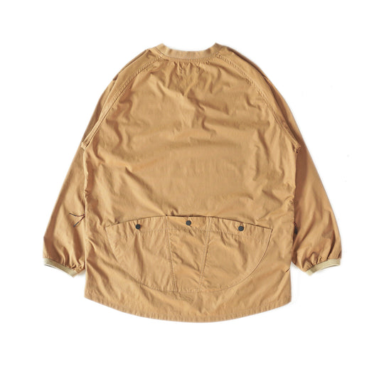 VIAE Riding Henley Long Sleeve Shirt Brown