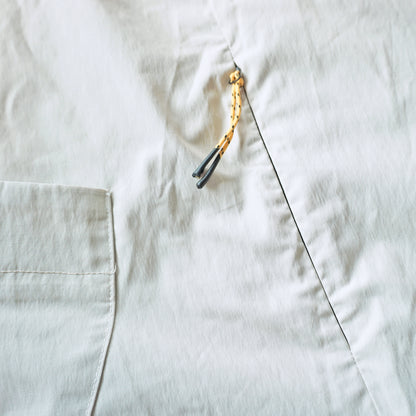 VIAE Riding Henley Long Sleeve Shirt Cream