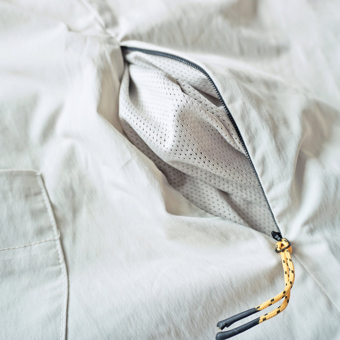 VIAE Riding Henley Long Sleeve Shirt Cream