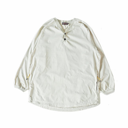 VIAE Riding Henley Long Sleeve Shirt Cream