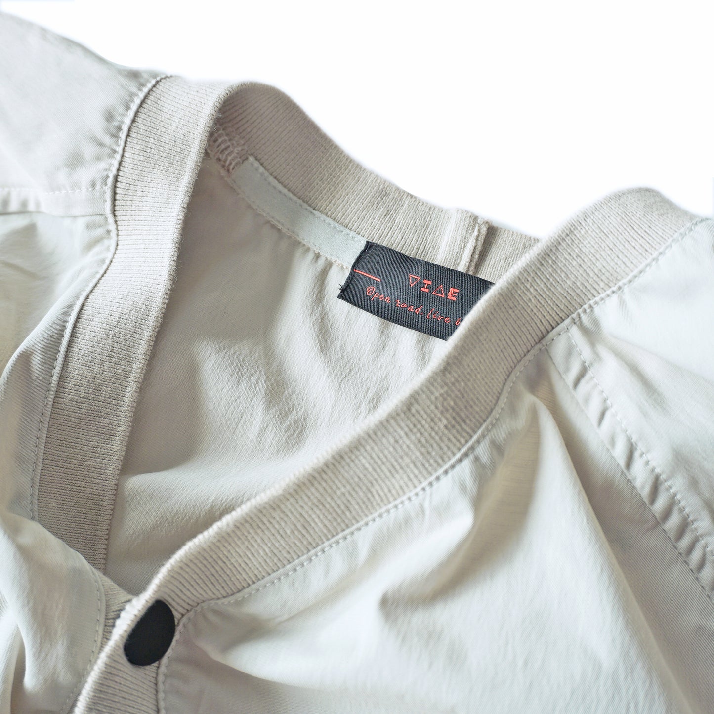VIAE Riding Henley Long Sleeve Shirt Cream