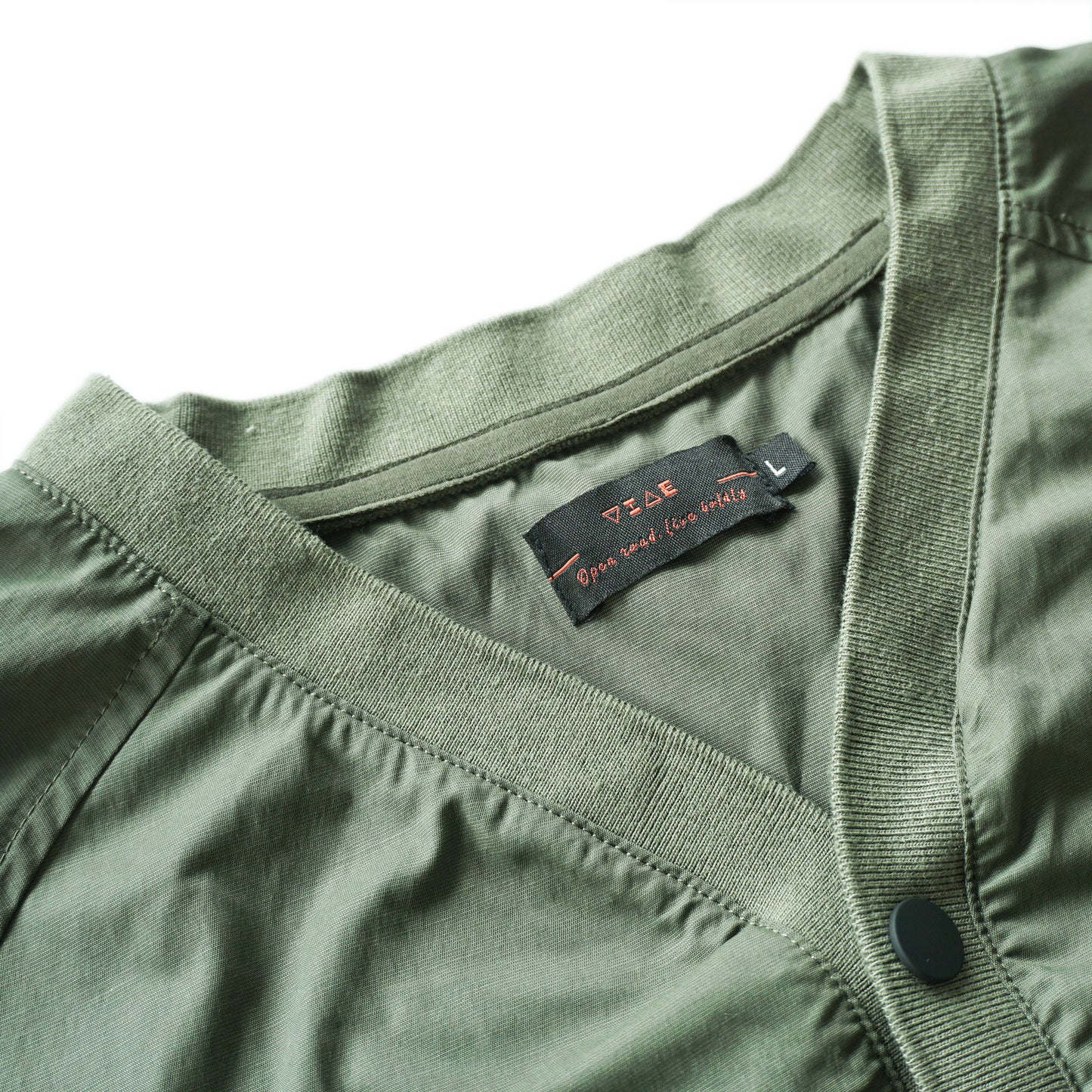 VIAE Riding Henley Short Sleeve Shirt Green